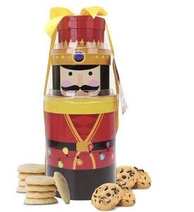 Holiday Nutcracker Cookie and Cocoa Tower