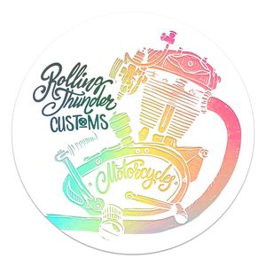 Holographic Sticker | Circle | 2" dia.