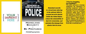 Homeland Security Pocket Pamphlet