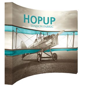 Hopupâ„¢ 13ft Extra Tall Curved Display with Endcaps