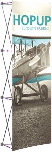 Hopupâ„¢ 2.5ft. Straight Full Height Display & Front Graphic