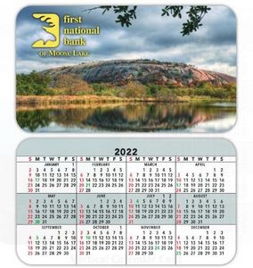 Horizontal Calendar Card