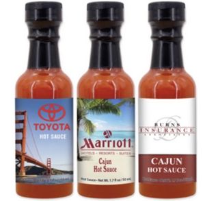 Hot Sauce with Logo
