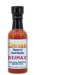 Hot Sauce with Logo