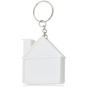 House Measuring Tape Keychain