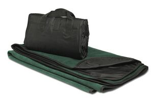Hunter Green Fleece Explorer Blanket