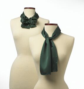 Hunter Green Silk Scarf - 10"x54"