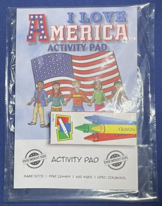 I Love America Activity Pad Fun Pack