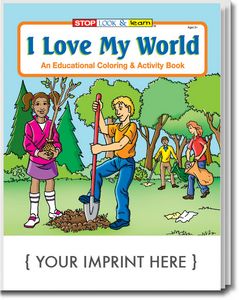 I Love My World Coloring Book