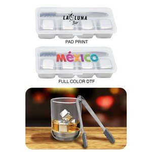 Ice Cube & Tongs Set