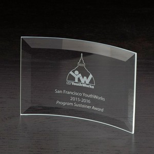 Icon Small Glass Award
