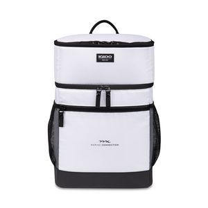 IglooÂ® Maddox Backpack Cooler - White