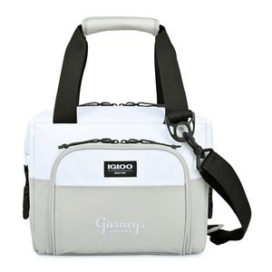 IglooÂ® Seadriftâ„¢ Snap Down 12 Can Cooler - White-Grey