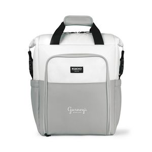 IglooÂ® Seadriftâ„¢ Switch Backpack Cooler - White-Grey