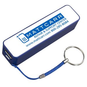 "In Charge" UL Listed 2200 mAh Portable Lithium Ion Power Bank Charger