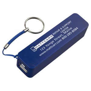 "In Charge" UL Listed 2200 mAh Portable Lithium Ion Power Bank Charger