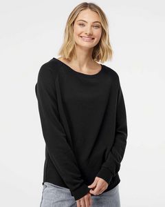 Independent Trading Co Women's California Wave Wash Crewneck Sweatshirt