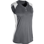Infinite 2-Button Sleeveless Jersey