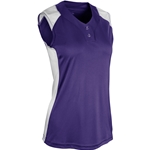 Infinite 2-Button Sleeveless Jersey