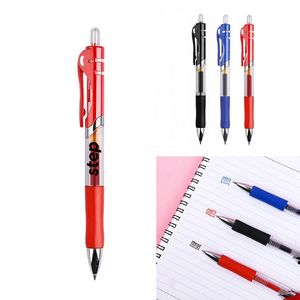 Inkflow Retractable Gel Pens With Rubber Grip
