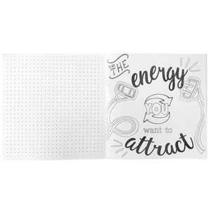 Inspirational Coloring Book & 8-Color Pencil Set