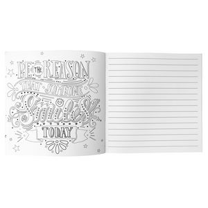 Inspirational Coloring Book & 8-Color Pencil Set