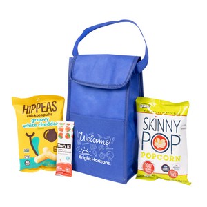 Insulated Lunch Bag with Healthy Snacks