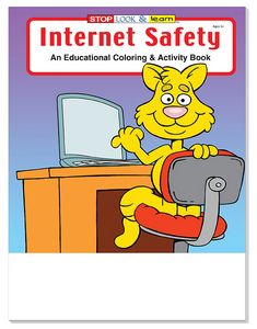 Internet Safety Coloring Book Fun Pack