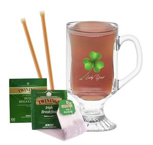 Irish Tea & Honey Glass Mug