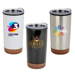 JORNIKOLOR 20 Oz. Stainless Steel PP Cork Base Tumbler