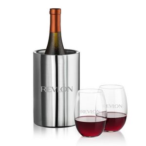 Jacobs Wine Cooler & Carlita Stemless Wine