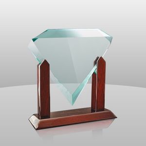 Jade Green Diamond Award (10"x9"x3")