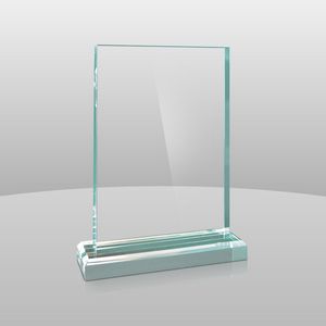 Jade Green Rectangular Award (8"x6"x2")