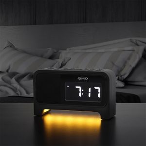 JensenÂ® Digital Dual Alarm Soothing Sounds Clock Radio w/Night Light