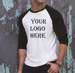 JerzeesÂ® Premium Blend Ringspun Three-Quarter Sleeve Raglan Baseball T-Shirt