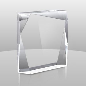 Jewel Bevel Award (7"x6"x1 1/4")