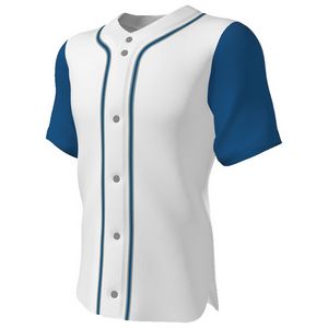 Juice Full-Button Short Sleeve T-Shirt - Custom