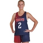Juice Single-Ply Reversible Racerback Pinnie