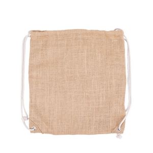 Jute Drawstring Bag