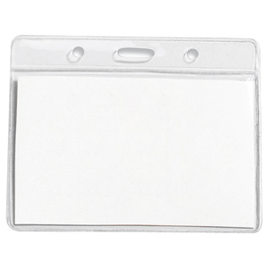 "Kent" Clear Badge Holder (3-3/8 x 2-1/2" Insert)