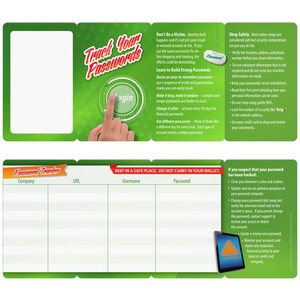 Key Points - Track Your Passwords