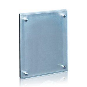 Kingston Plaque - Metallic Silver
