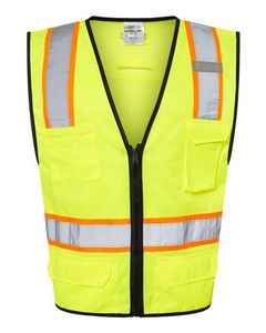 KishigoÂ® 6 Pocket Contrast Class 2 Vest