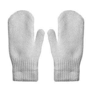 Knitted Custom Jacquard Mittens