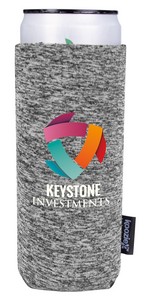 KoozieÂ® Heather Collapsible Slim Can Cooler