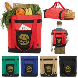 KoozieÂ® Triple-Carry Insulated Tote-Pack Cooler