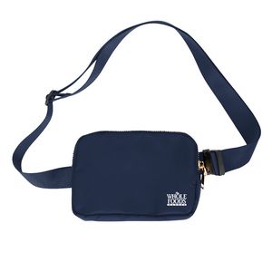 LL Crossbody Belt Bag Fanny Pack With Plastic Zipper (Air Import)