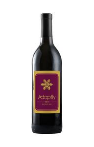 Labeled Cabernet Sauvignon Red Wine w/Full-Color Custom Label