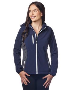 Ladies' Mckinley Hooded Soft Shell Jacket