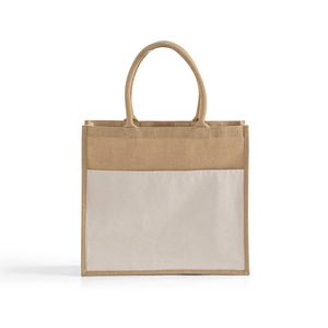 Large Easy-Print Jute Bag